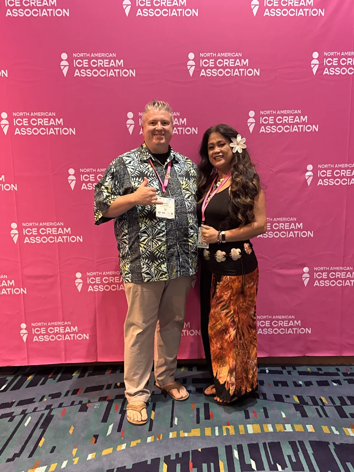 Jimmy and Lynne at ConeCon 2025
