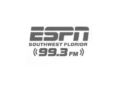 ESPN Southwest Florida 99.3 FM logo