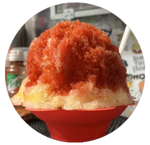 Cha'Mango shave ice