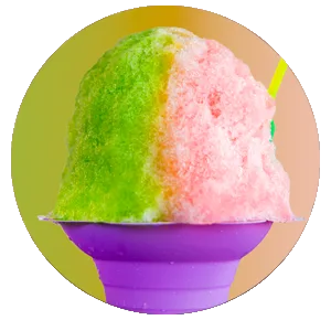 Puckerface shave ice