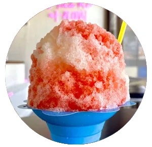 Strawberry Shortcake shave ice